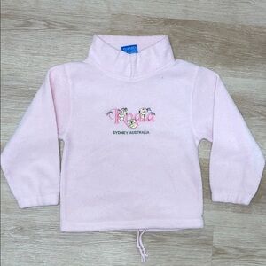 Koala Sydney Australia Embroidered Fleece Pullover size Girl’s 6